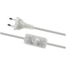 Настольная лампа LUMION SEGI 8129/1T MODERNI LN25 000 E27 1*60W 220V серый, керамика/текстиль
