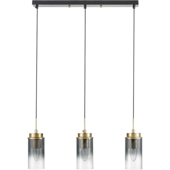 Подвес LUMION 8101/3A COMFI ISHA LN25 325 Е14 3*40W 220V черный/бронза металл/стекло