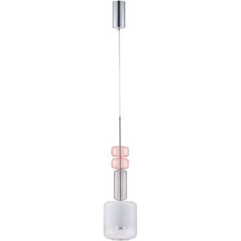 Подвес LUMION VERONA 6505/1 SUSPENTIONI LN23 GU10 50W 220V хром фиолетовый зеленый