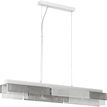 Подвесной светильник LUMION DANA Е14 5*40W 220V 8006/5A MODERNI LN24 белый/никель, белый металл/металл