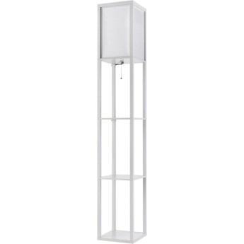 Торшер LUMION PRACTIC 8089/1F COMFI LN25 Е27 1*60W 220V белый, дерево/текстиль